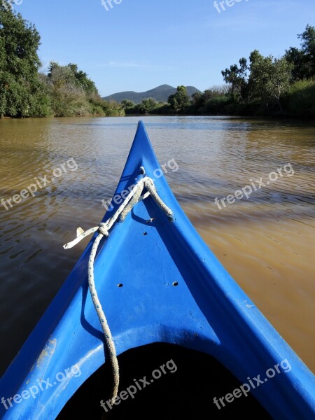 Canoeing River Mud Tuscany Ombrone