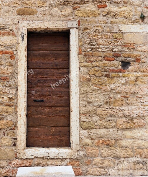 Input Door House Entrance Old Front Door