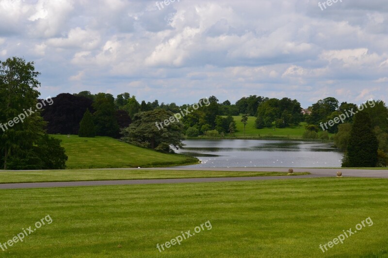 Gardens Blenheim Palace Free Photos