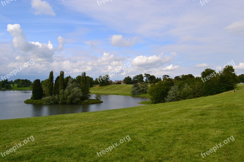 Gardens Blenheim Palace Free Photos