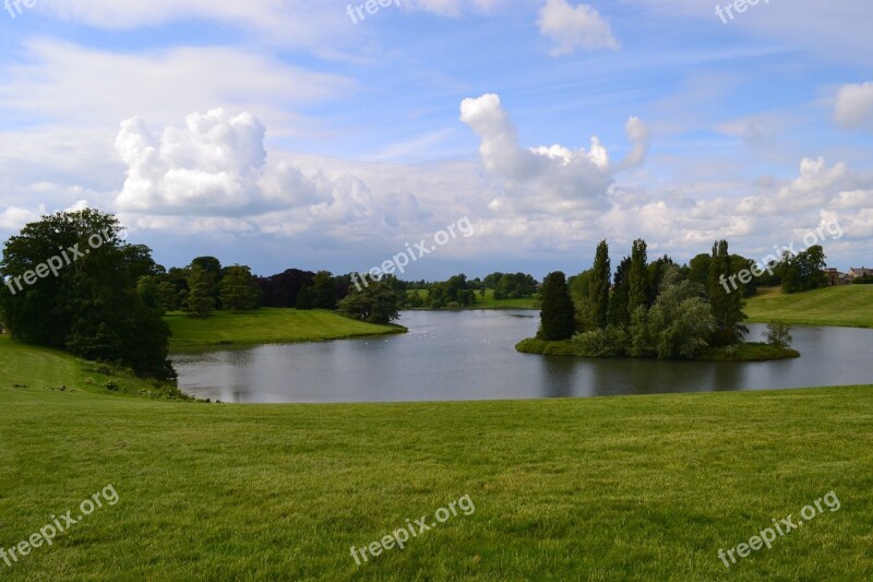 Gardens Blenheim Palace Free Photos