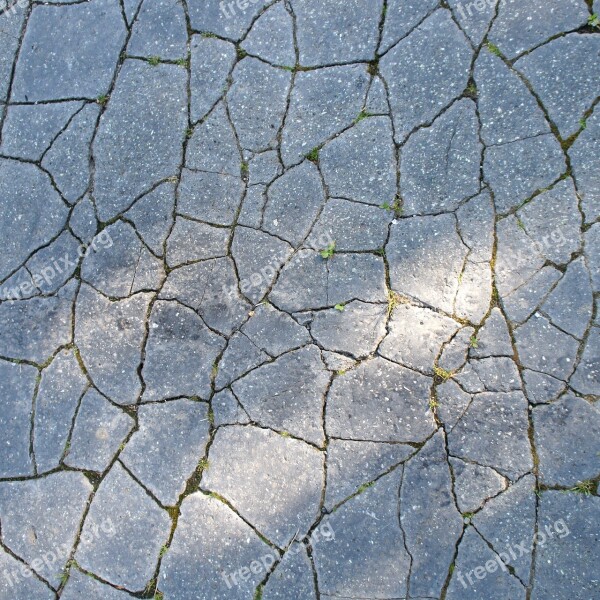 Structure Texture Background Fissures Asphalt