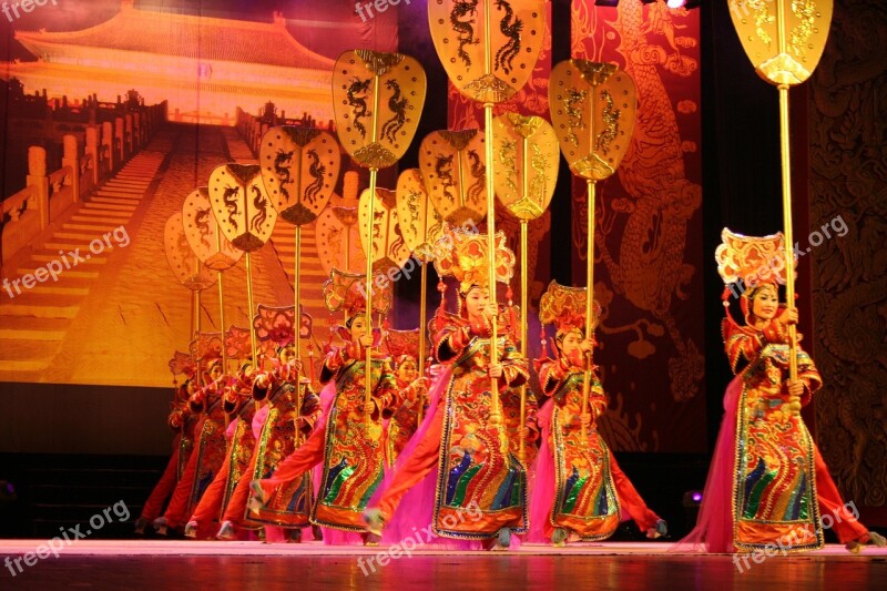 China Acrobatics Dance Chinese Culture