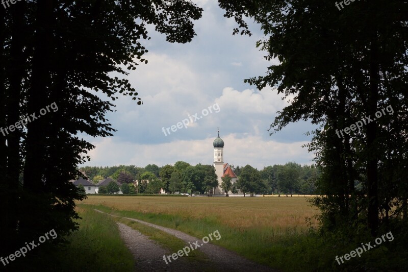 Church St Ottilie Möschenfeld Hamlet Community