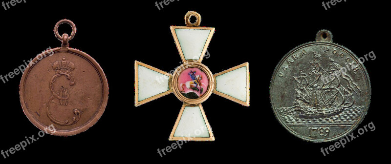 Medal Decoration Russia 18th Century Empire