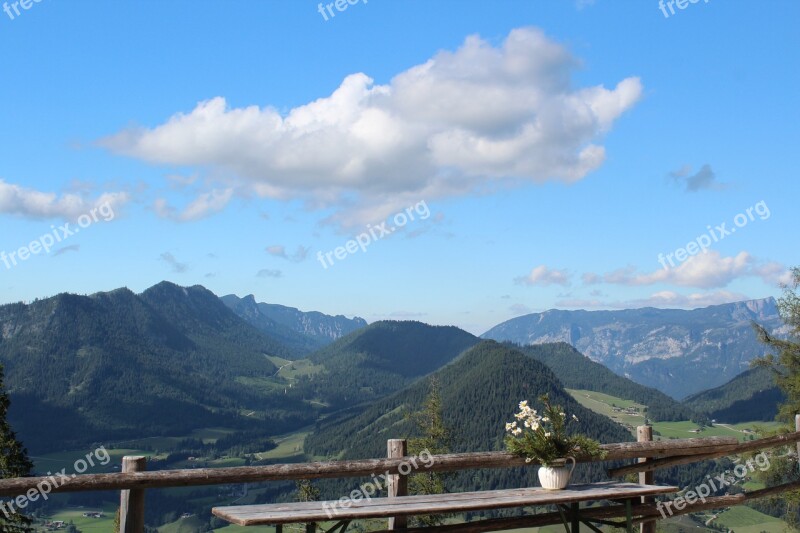 Schärtenalm Berchtesgaden Alm Alpine Landscape