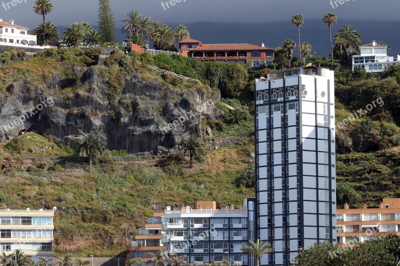 Tenerife The Coast Landscape Canary Islands Spain