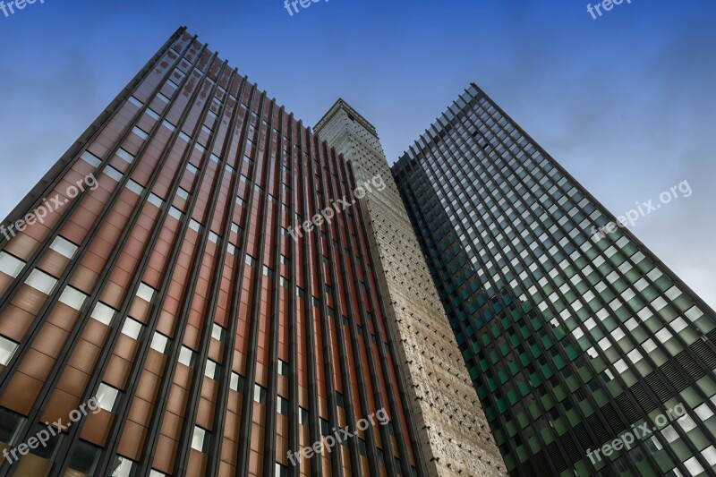 Skyscraper Cologne German Wave Architecture Facade