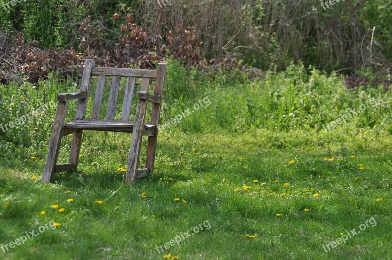 Relaxation Simplicity Minimal Chair Old Chair