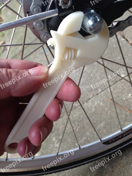 Wrench 3d Printing Plastic Bike Wheels