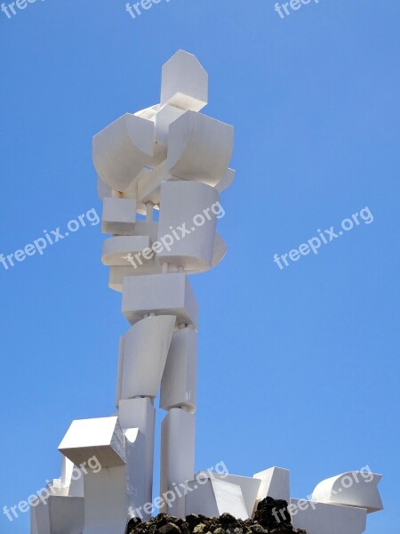 Canary Lanzarote Monument Manrique Modern Art