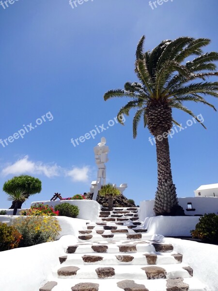 Canary Lanzarote Manrique Statue Modern Art