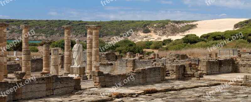 Ruins Roman Monuments Architecture Spain