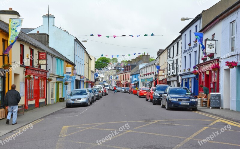 Road Ireland Irish Village Schull