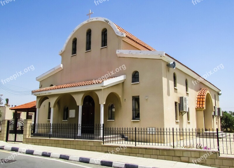 Cyprus Kalo Chorio Ayios Rafael Vasilios Church Orthodox