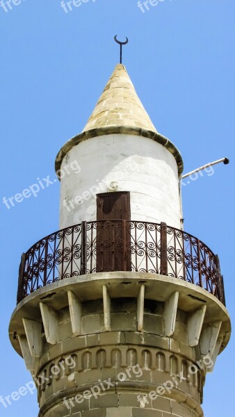 Cyprus Kalo Chorio Mosque Minaret Muslim