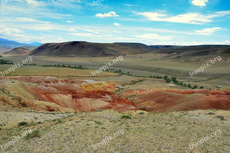 Altai Mountains Landscape Mountain Altai Free Photos