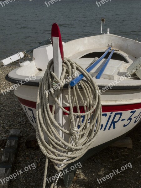 Boat Port Lligat Dali Girona Sea