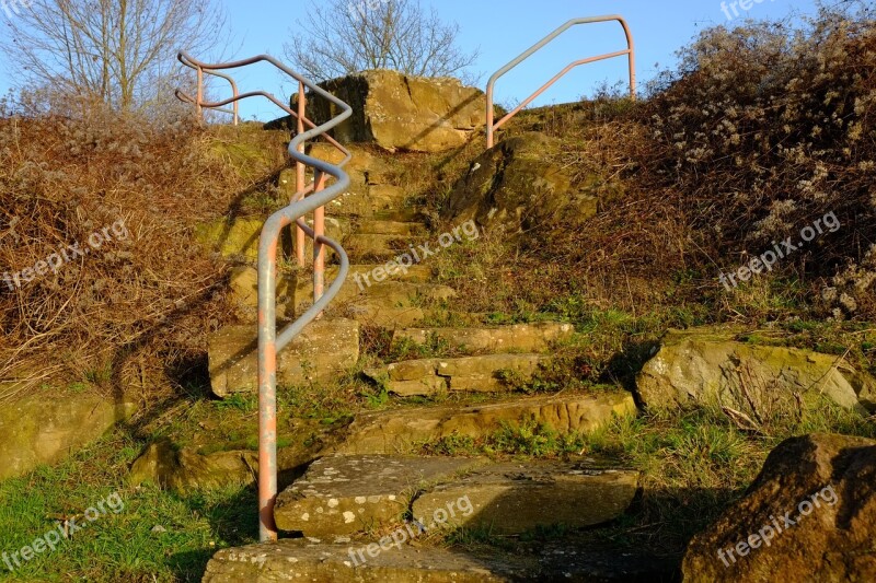 Stairs Emergence Gradually Staircase Viewpoint