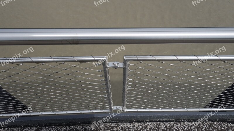 Wire Pipes Railing Bridge Railing Regularly