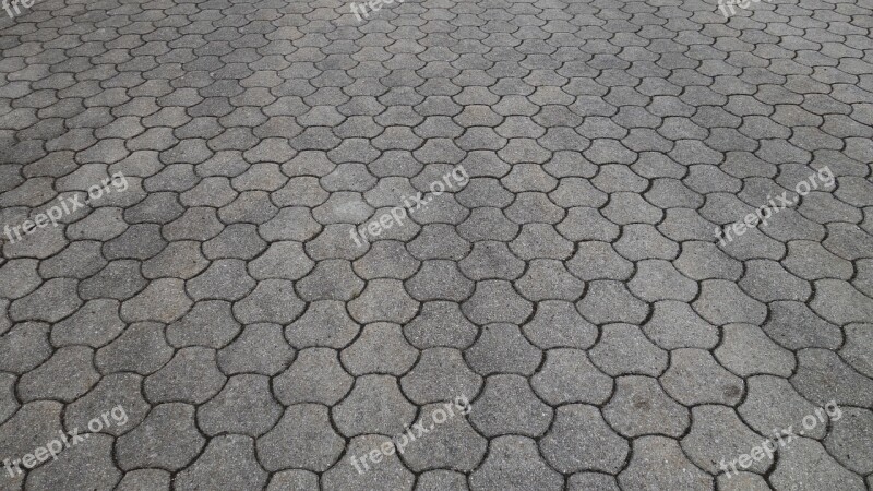 Patch Brick Hexagonal Paving Concrete