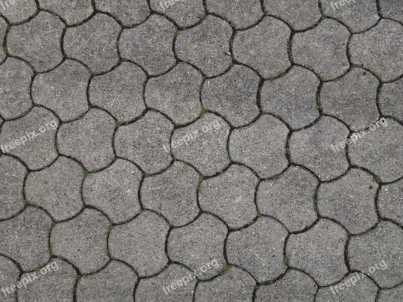 Patch Brick Hexagonal Paving Concrete