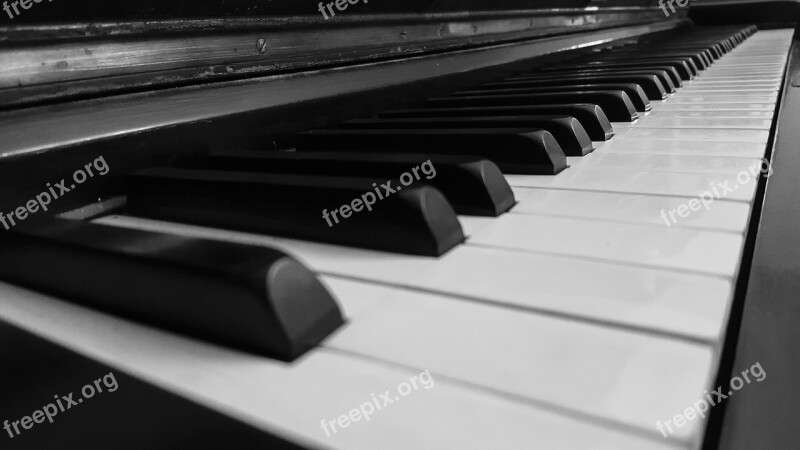 Piano Music Keys Play Keyboard