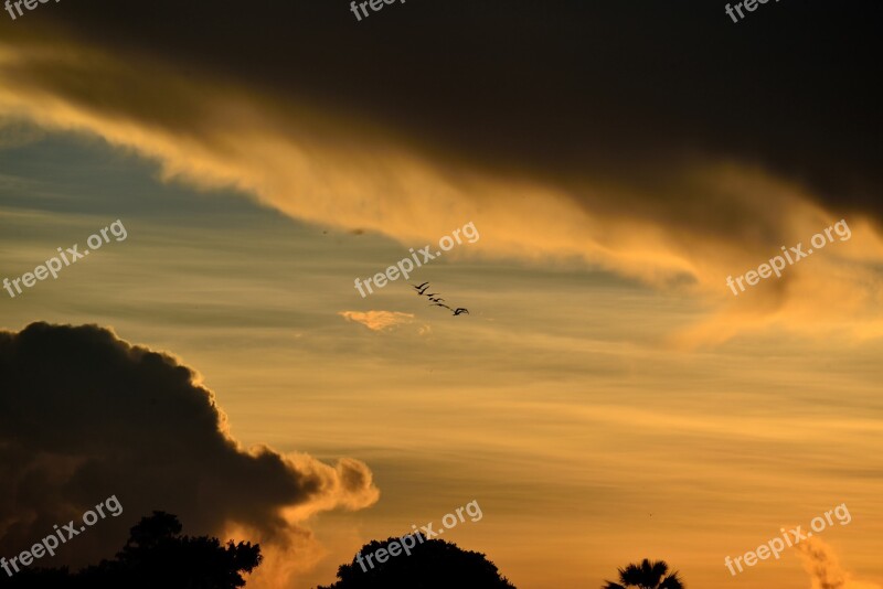 Sunset Zambezi Victoria Falls Free Photos