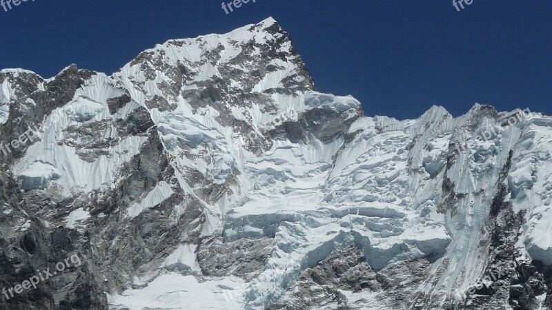 Nupse Nepal Khumbu Himalaya Trekking