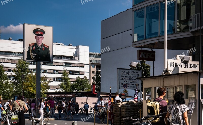 Berlin Charlie Checkpoint Capital Germany