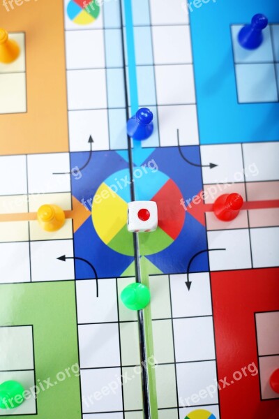 Ludo Game Board Play Fun