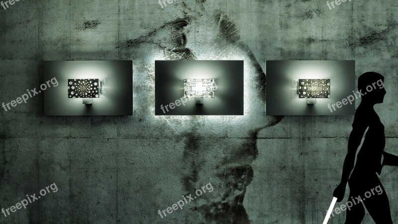 Artwork Hue Lighting Lamps Wall Lamps