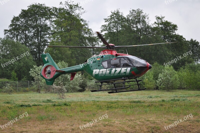 Helicopter Police Helicopter Rotorcraft Free Photos