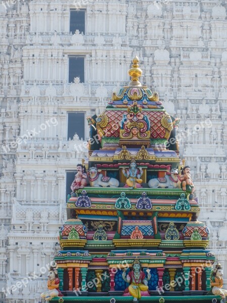 India Temple Shiva Statue Yoga