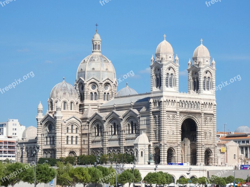 Marseille Cathedral Major Dome Architecture