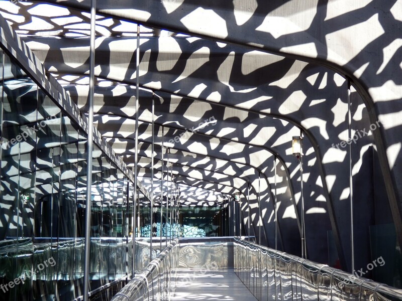 Marseille Mucem Museum Shadows Reflections