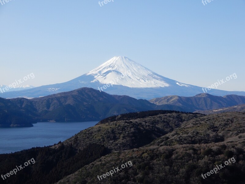 Fujiyama Mtfuji Mt Fuji Mountain Japan