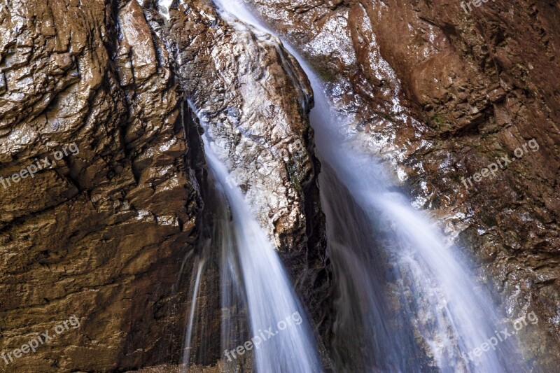 Waterfall Water Nature Creek Falls