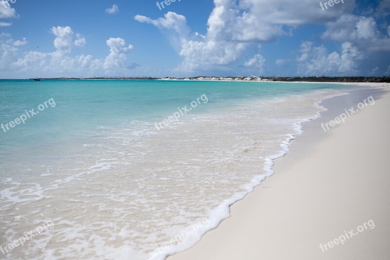 Anguilla Beach White Sand Caribbean Tropical