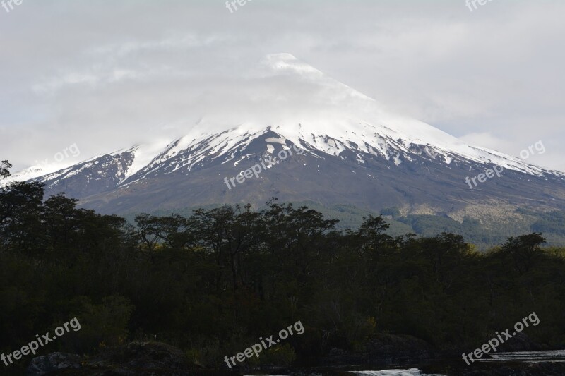 Volcano Osorno Chile Free Photos