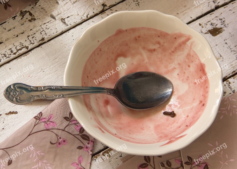 Soup Bowl Soup Plate Spoon Empty Plate