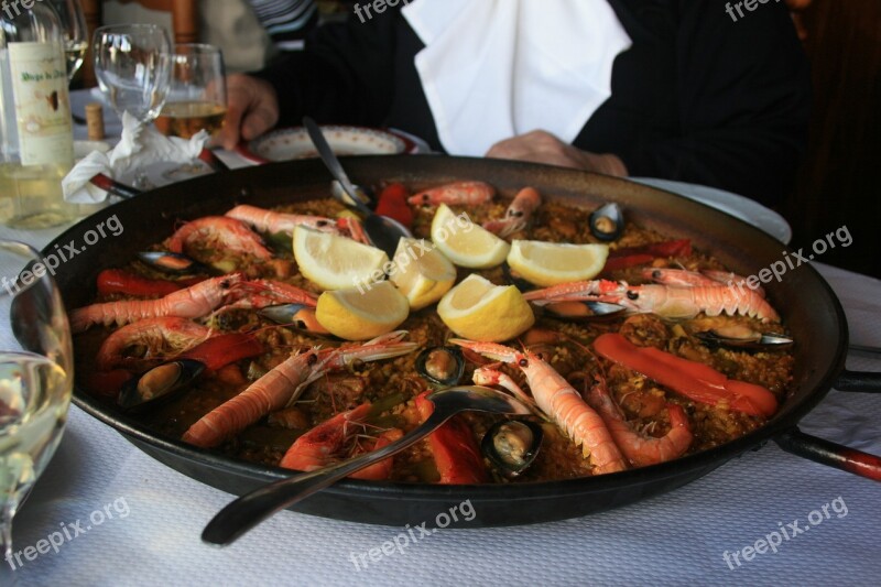 Paella Eat Fry Up Spain Pan