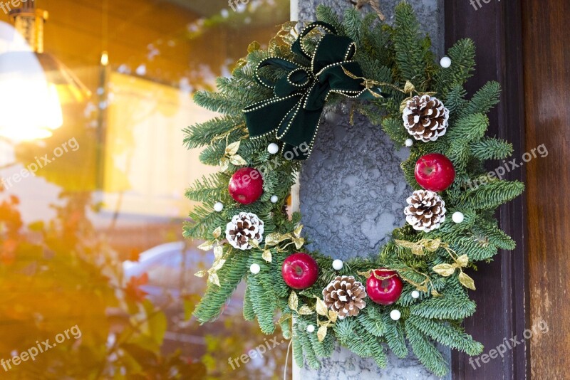 Christmas Wreath Christmas Wreath Free Photos