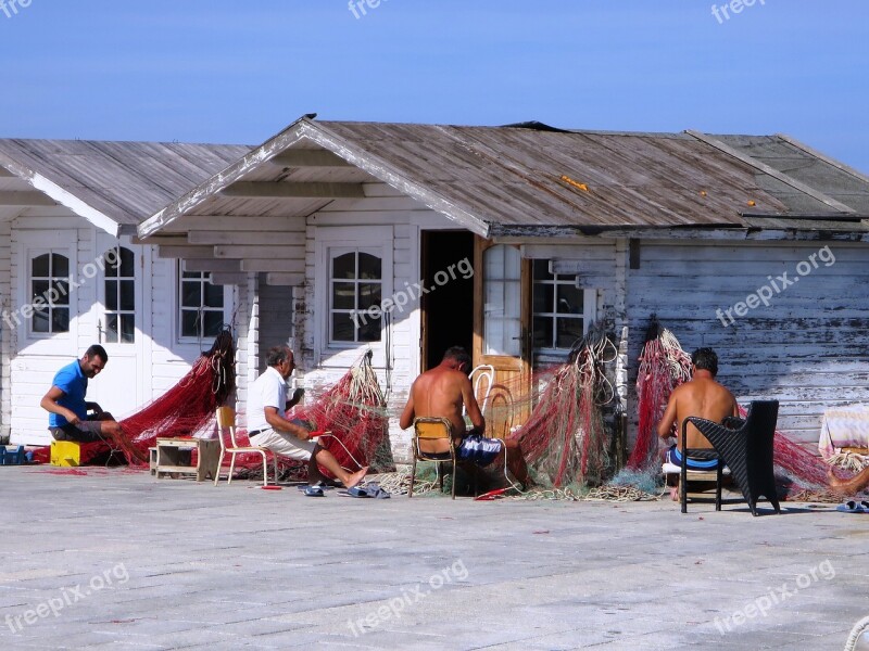 Fisherman Networks Patch Fishing Porto Rotondo Sardinia