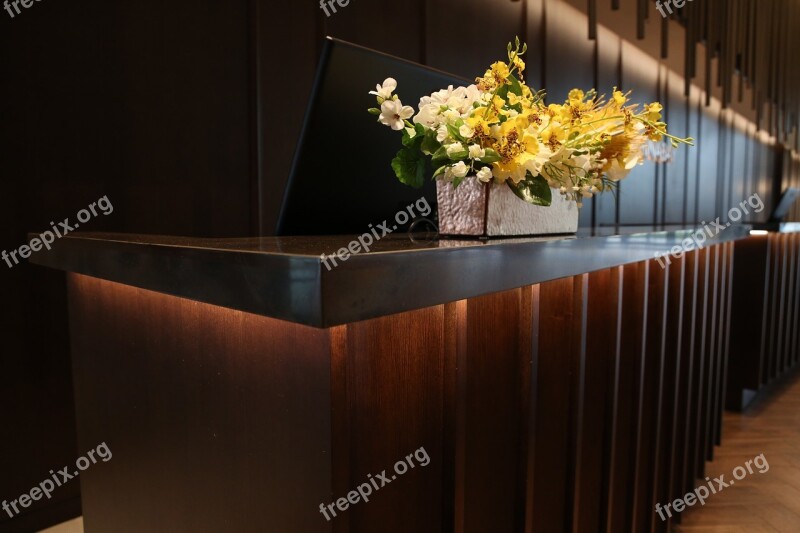 Hotel Counter Lobby Free Photos