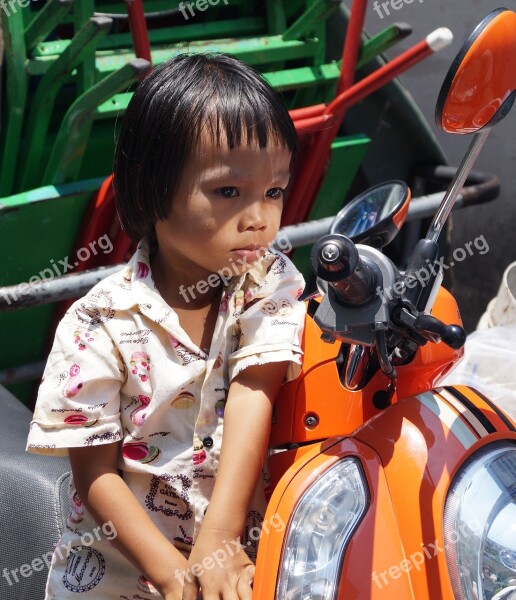 Child Hua Hin Innocence Thailand Waiting