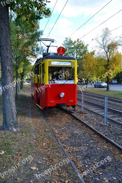 Monument Technology Tram Poland Old Travel