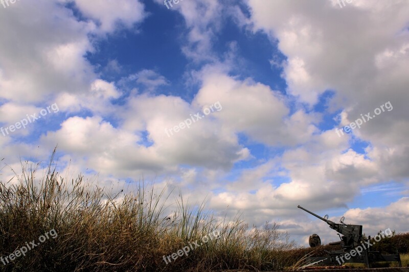 Belgium Raversyde Atlantikwall Tweede Wereldoorlog North Sea Sky