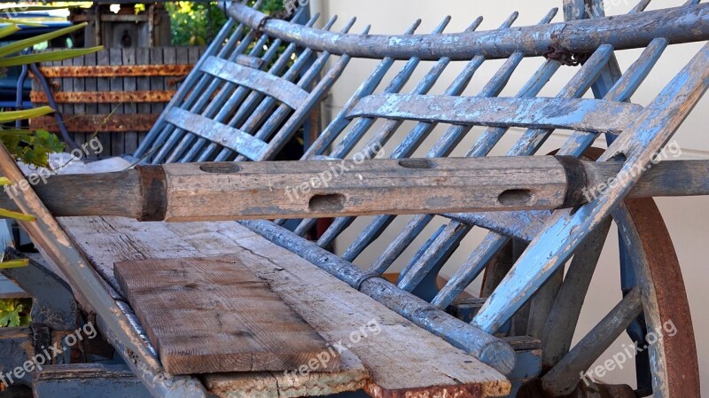 Wood Dare Hay Wagon Old Free Photos