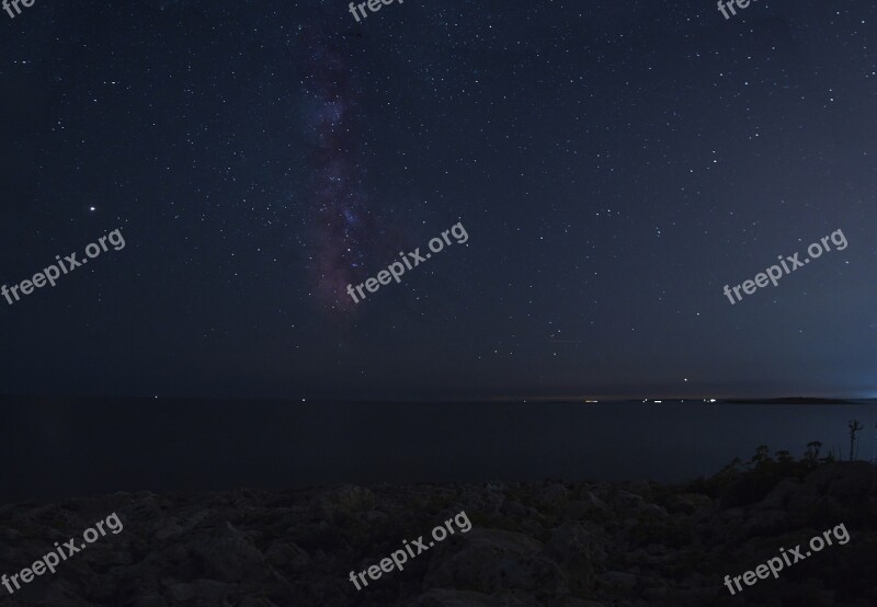 Star Milky Way Starry Sky Night Sky